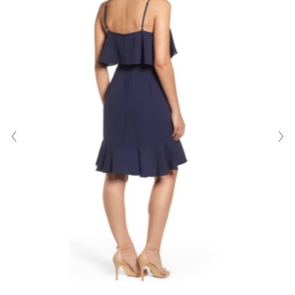 Leith Double Ruffle Flounce Dress - Picture 3 of 8
